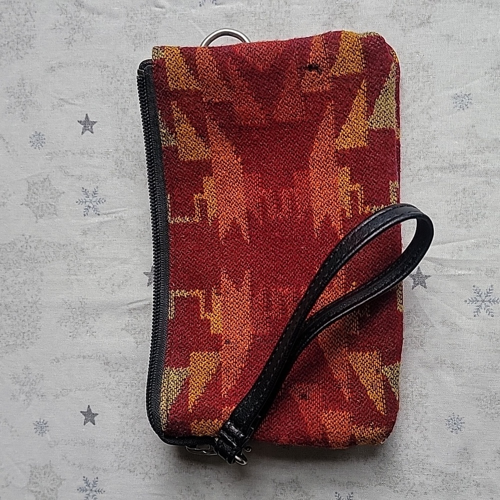 Pendleton Three Pocket Wristlet